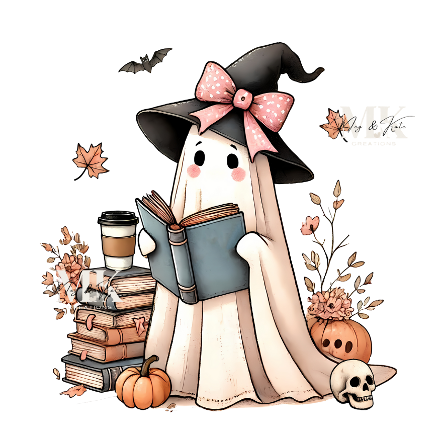 Book Ghost DTF TRANSFER