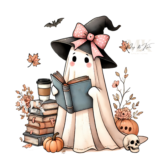 Book Ghost DTF TRANSFER
