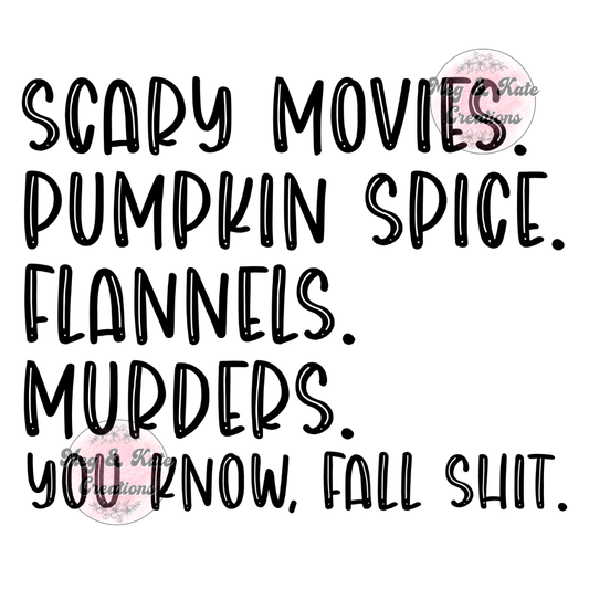 You Know Fall Shit DTF TRANSFER