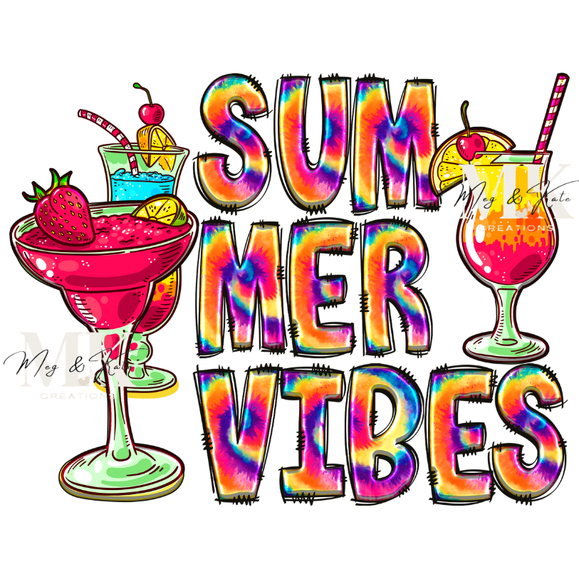 Summer Vibes DTF TRANSFER