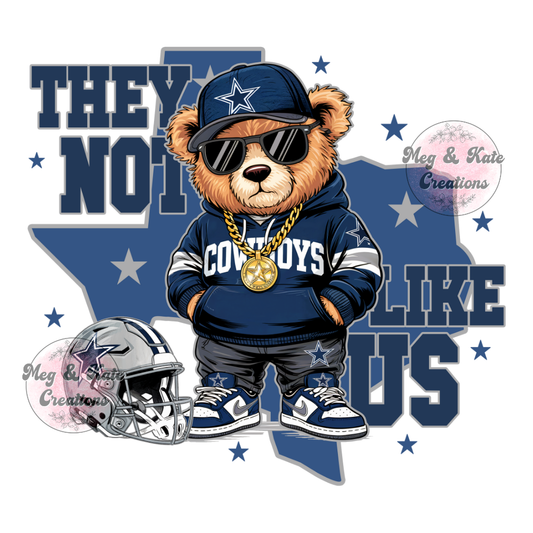 They Not Like Us DTF TRANSFER