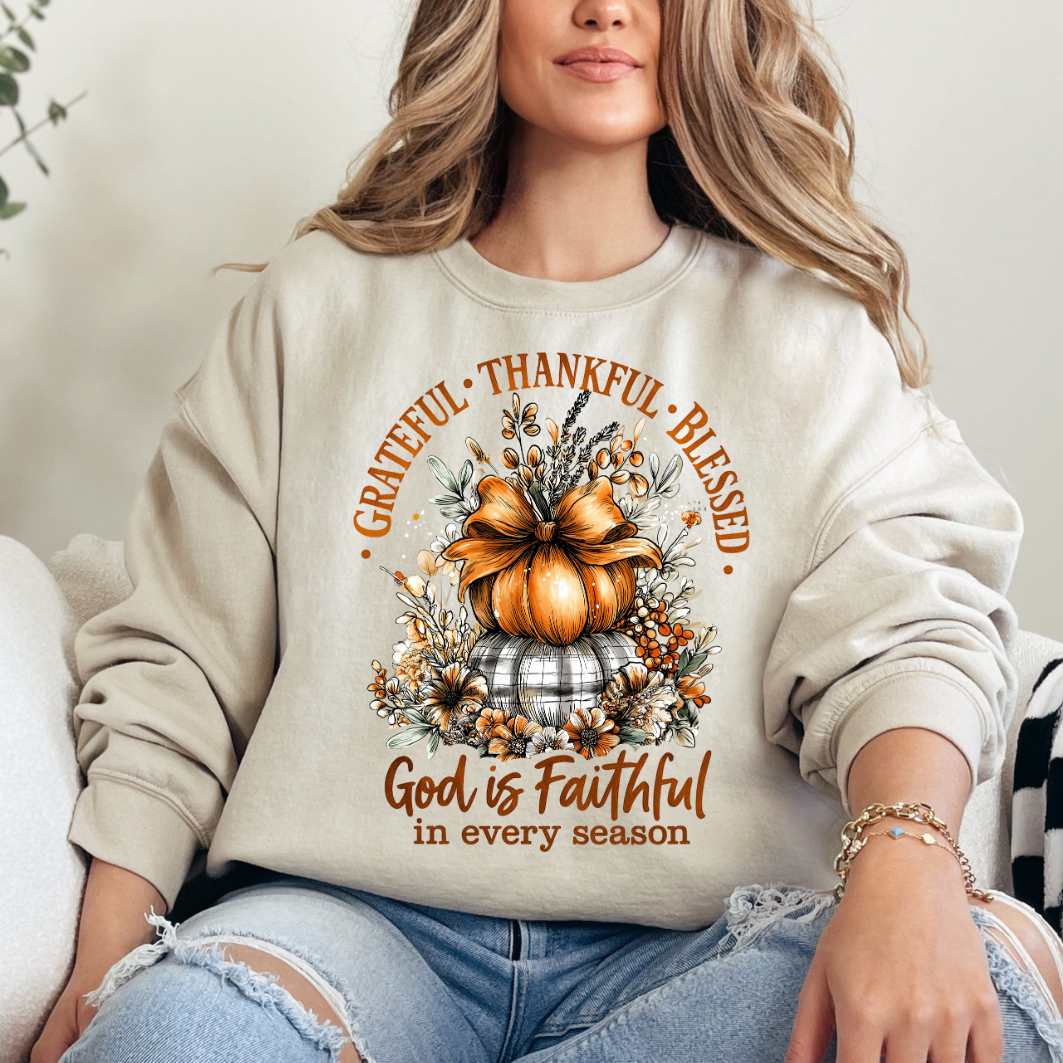 Grateful Thankful Blessed