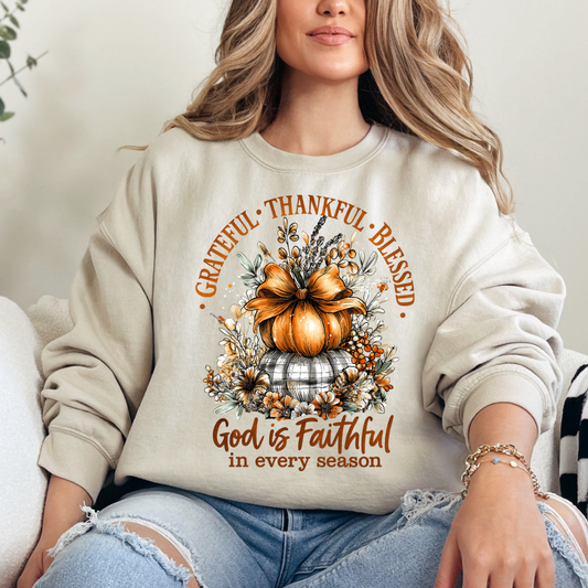 Grateful Thankful Blessed