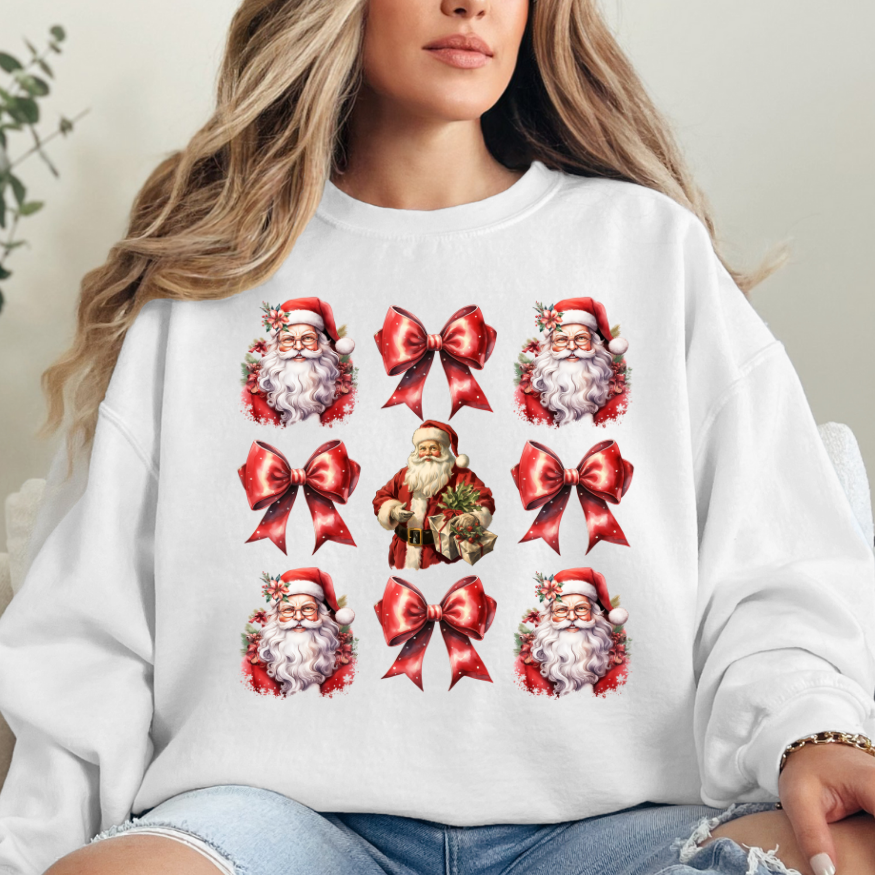 Santa & Bows