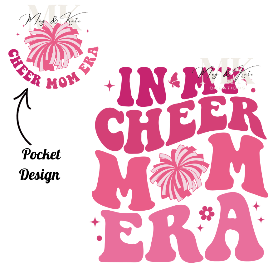 Pink In My Cheer Mom Era DTF TRANSFER