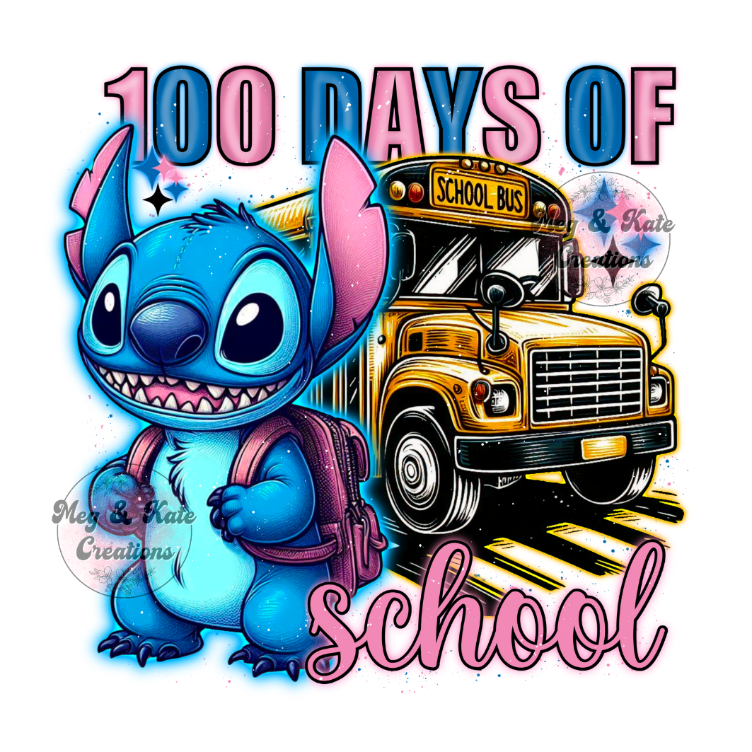 100 Days of School #3 DTF TRANSFER