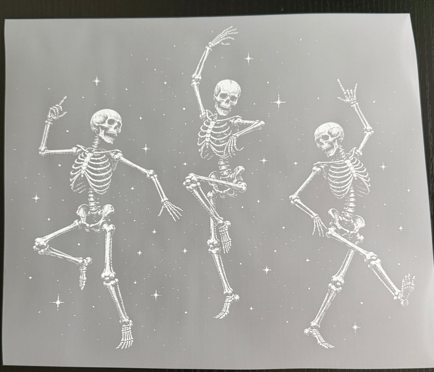 Dancing Skeletons DTF Transfer