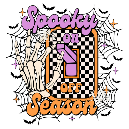 Spooky Season DTF Transfer