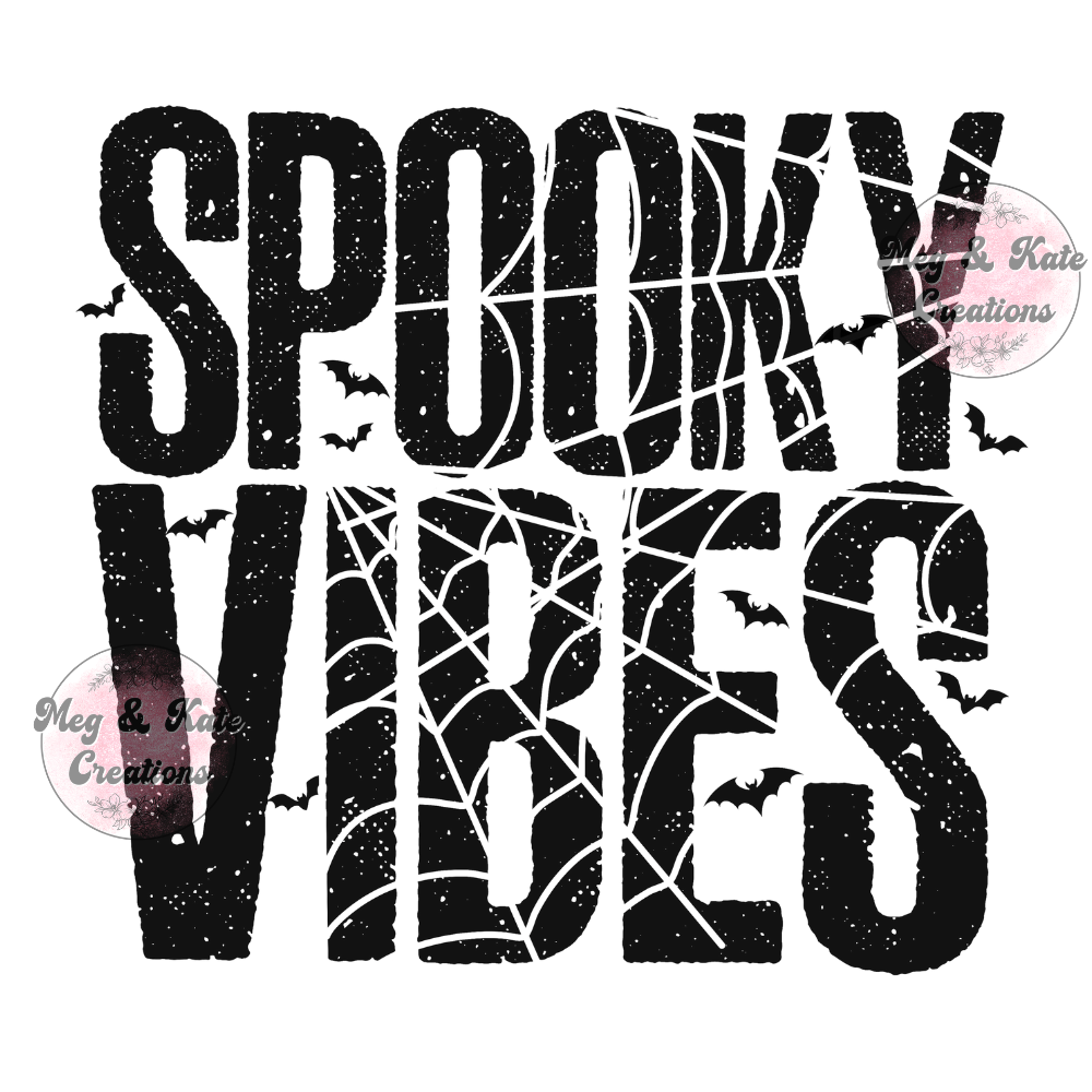 Spooky Vibes DTF TRANSFER
