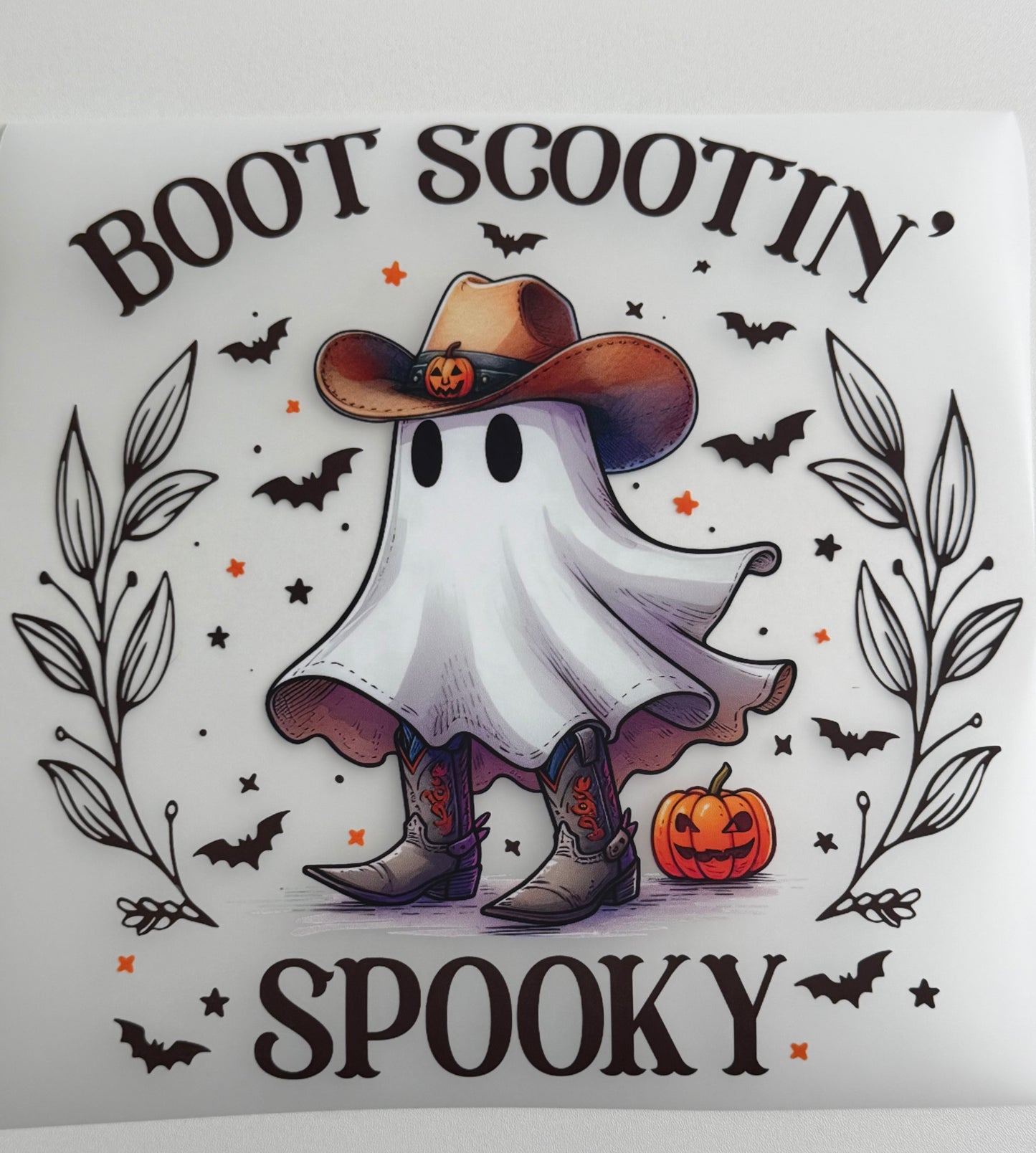 Boot Scootin Spooky DTF Transfer
