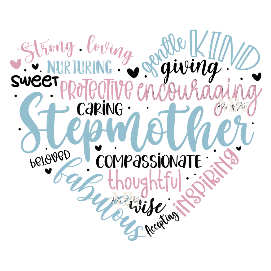 Stepmother Heart DTF TRANSFER