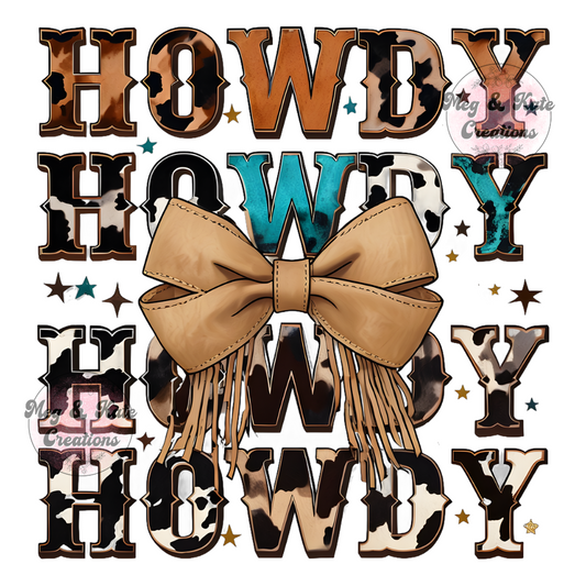 Howdy DTF TRANSFER