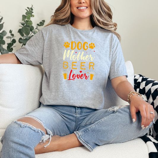 Dog Mother Beer Lover