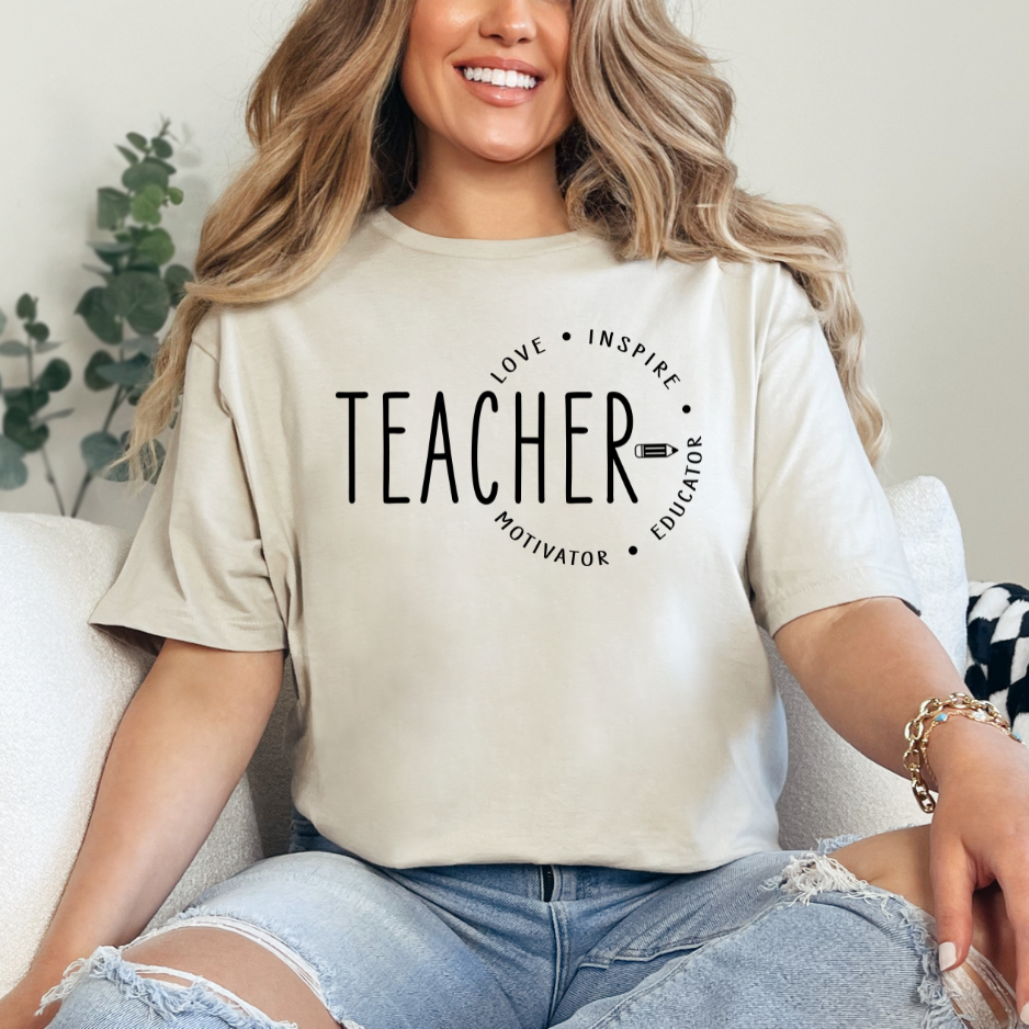 Teacher Love Inspire Motivator Educator