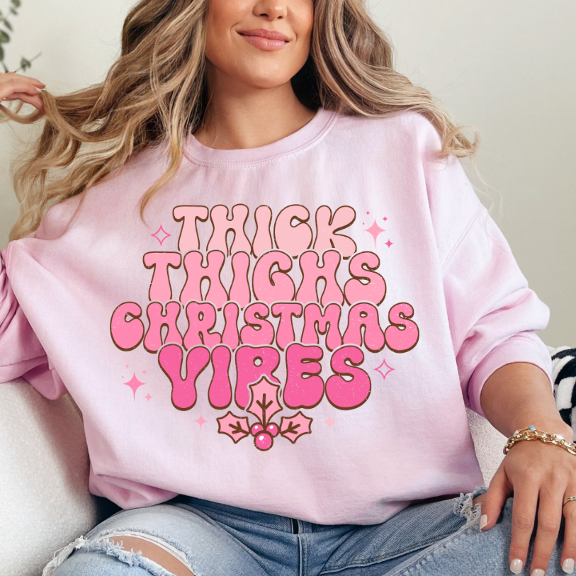 Thick Thighs Christmas Vibes