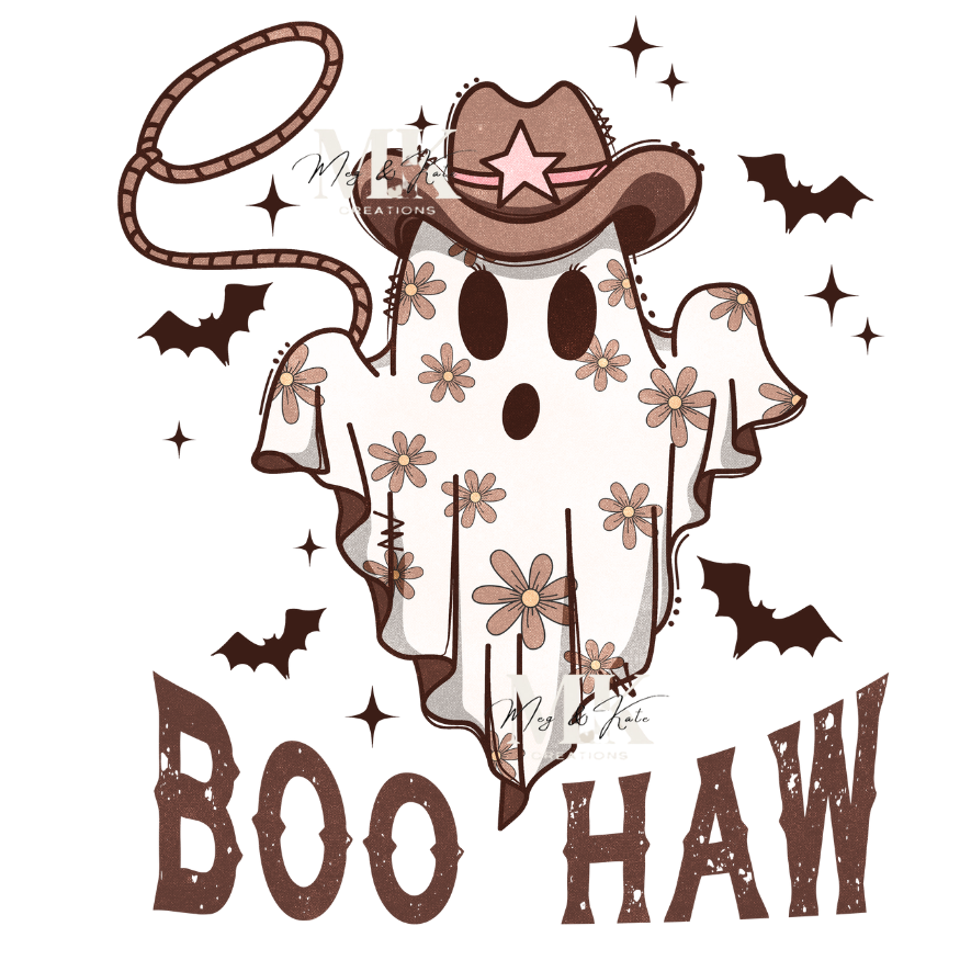 Boo Haw DTF Transfer