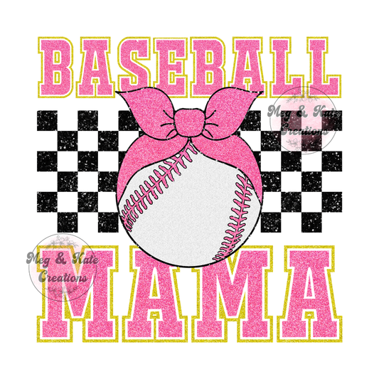 Baseball Mama DTF TRANSFER