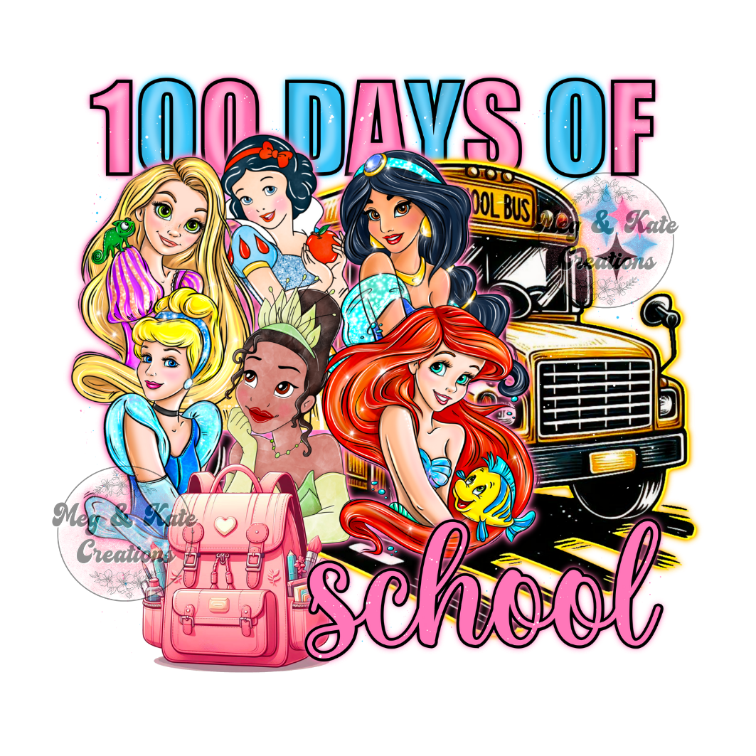 100 Days of School #5 DTF TRANSFER