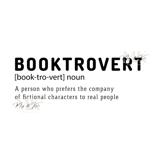 Booktrovert DTF TRANSFER