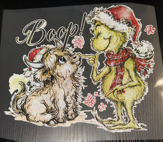 Boop Glitter Screen Print