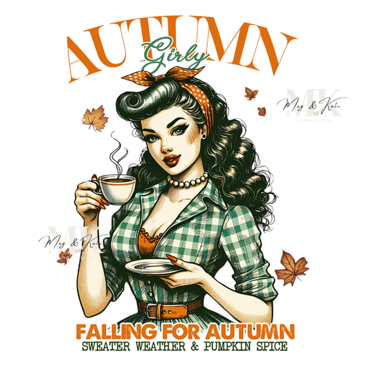 Autumn Girly DTF TRANSFER