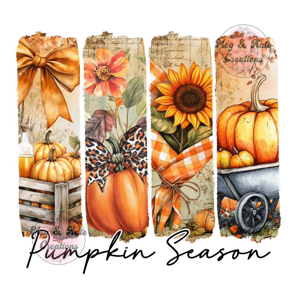 Pumpkin Season DTF TRANSFER