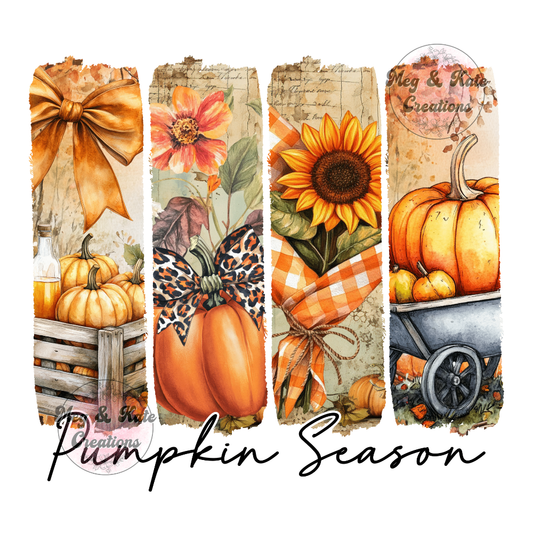 Pumpkin Season DTF TRANSFER