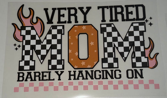 Very Tired Mom Screen Print