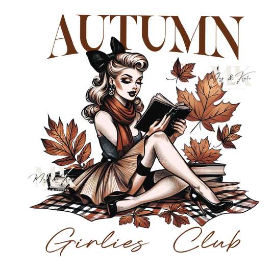 Autumn Girlies Club DTF TRANSFER