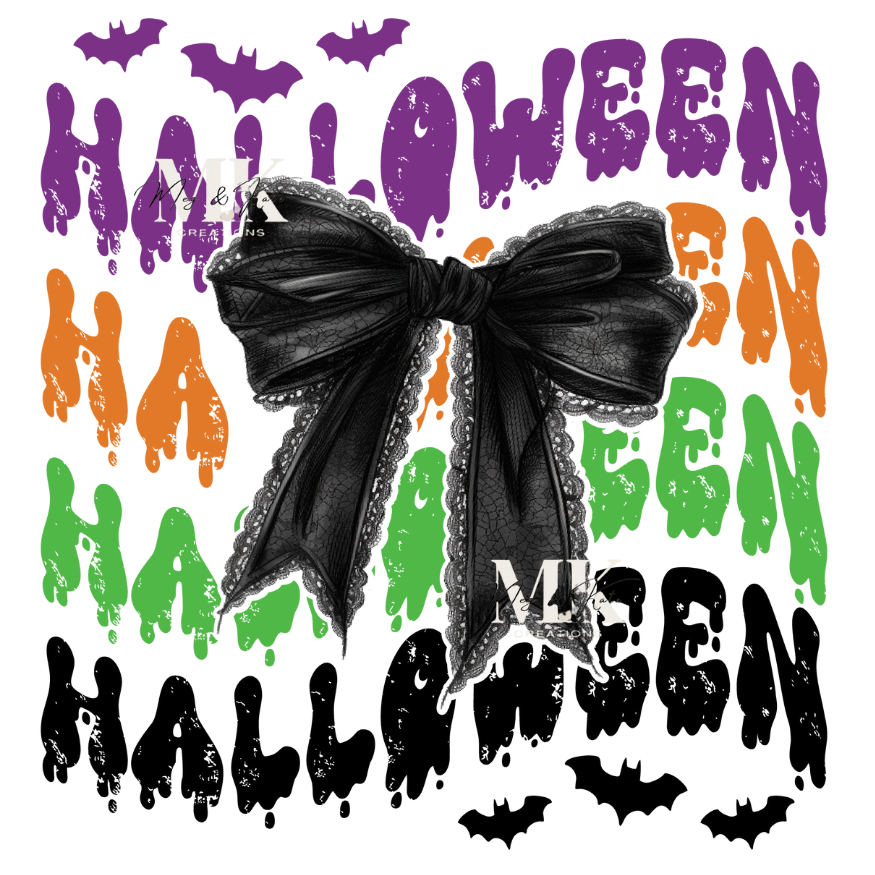 Halloween x4 DTF Transfer
