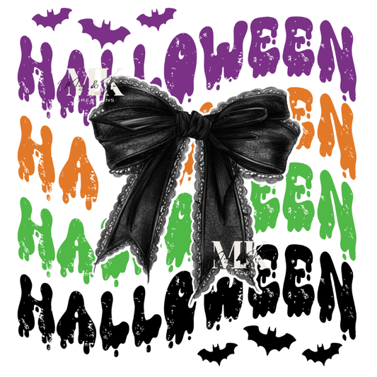 Halloween x4 DTF Transfer