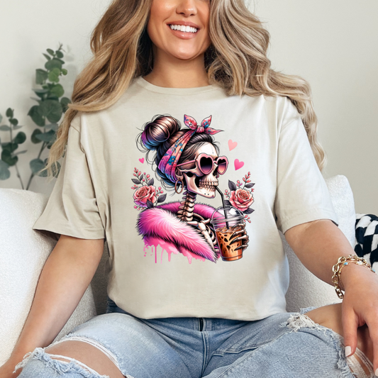 Pink Boujee Skeleton
