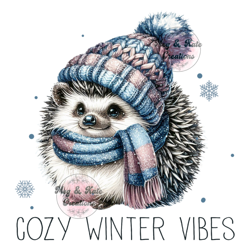 Cozy Winter Vibes DTF TRANSFER