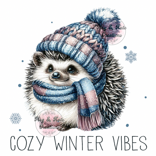 Cozy Winter Vibes DTF TRANSFER