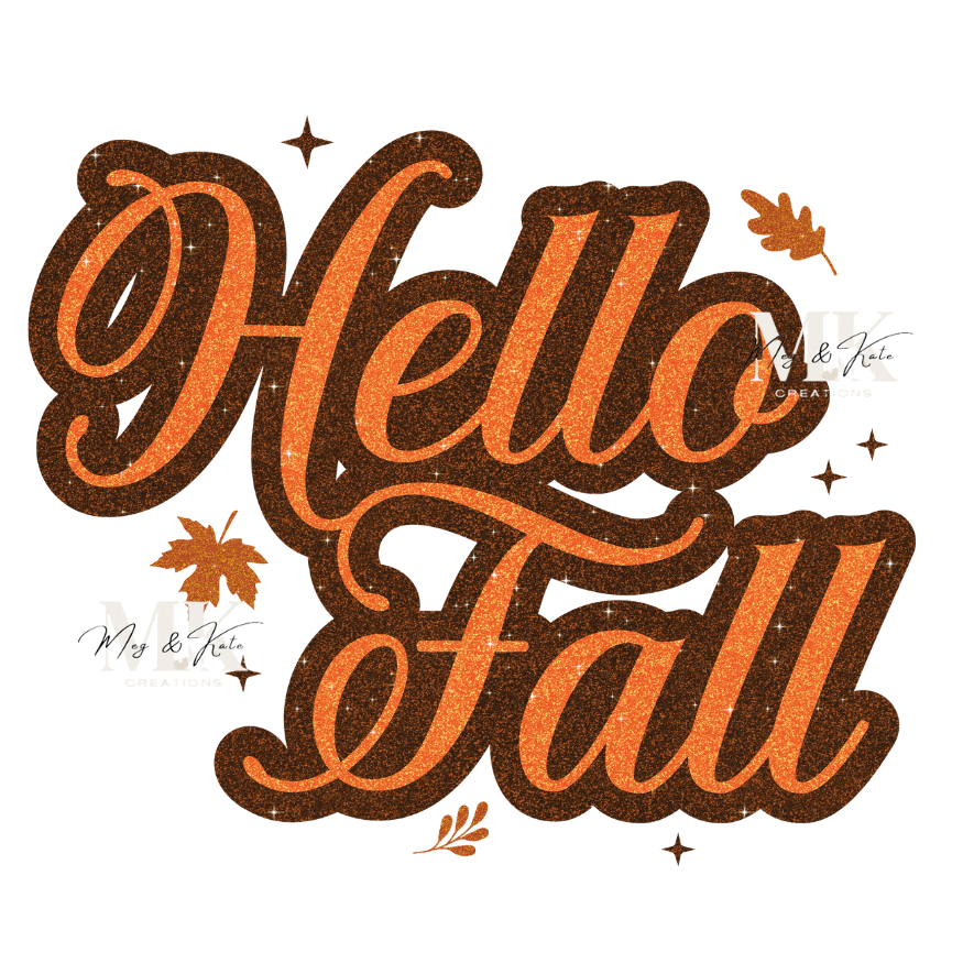 Hello Fall #2 DTF TRANSFER