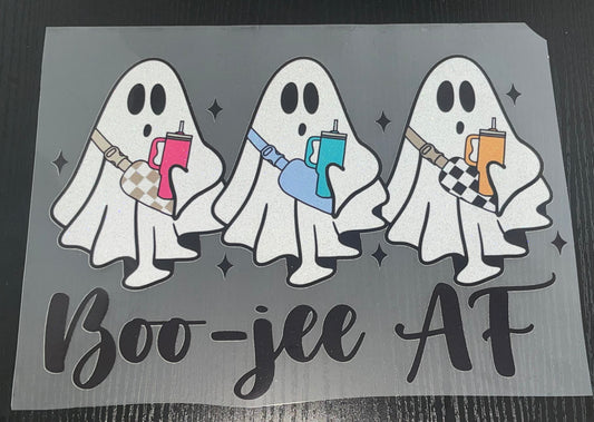 Boo-Jee AF Glitter Screen Print