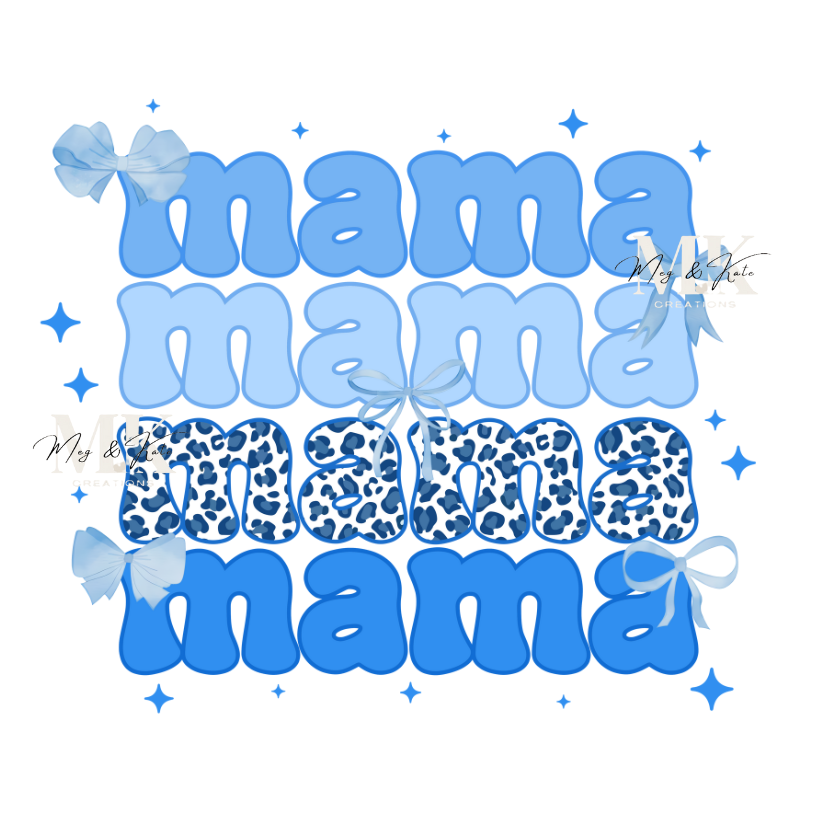 Blue Mama DTF TRANSFER