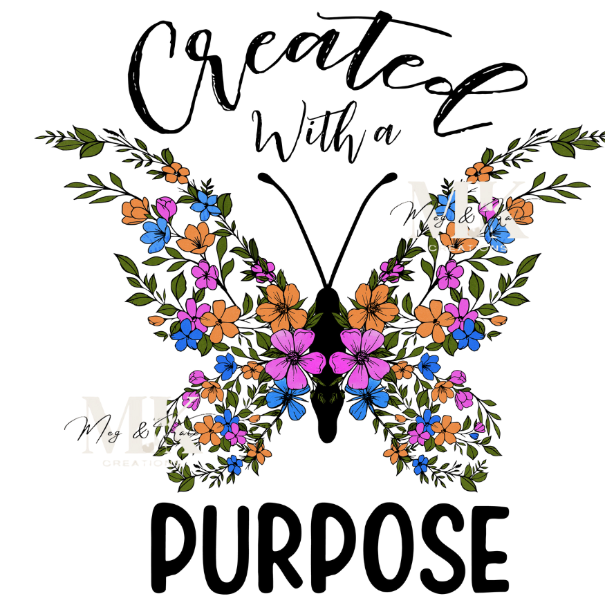 Created with a Purpose DTF TRANSFER