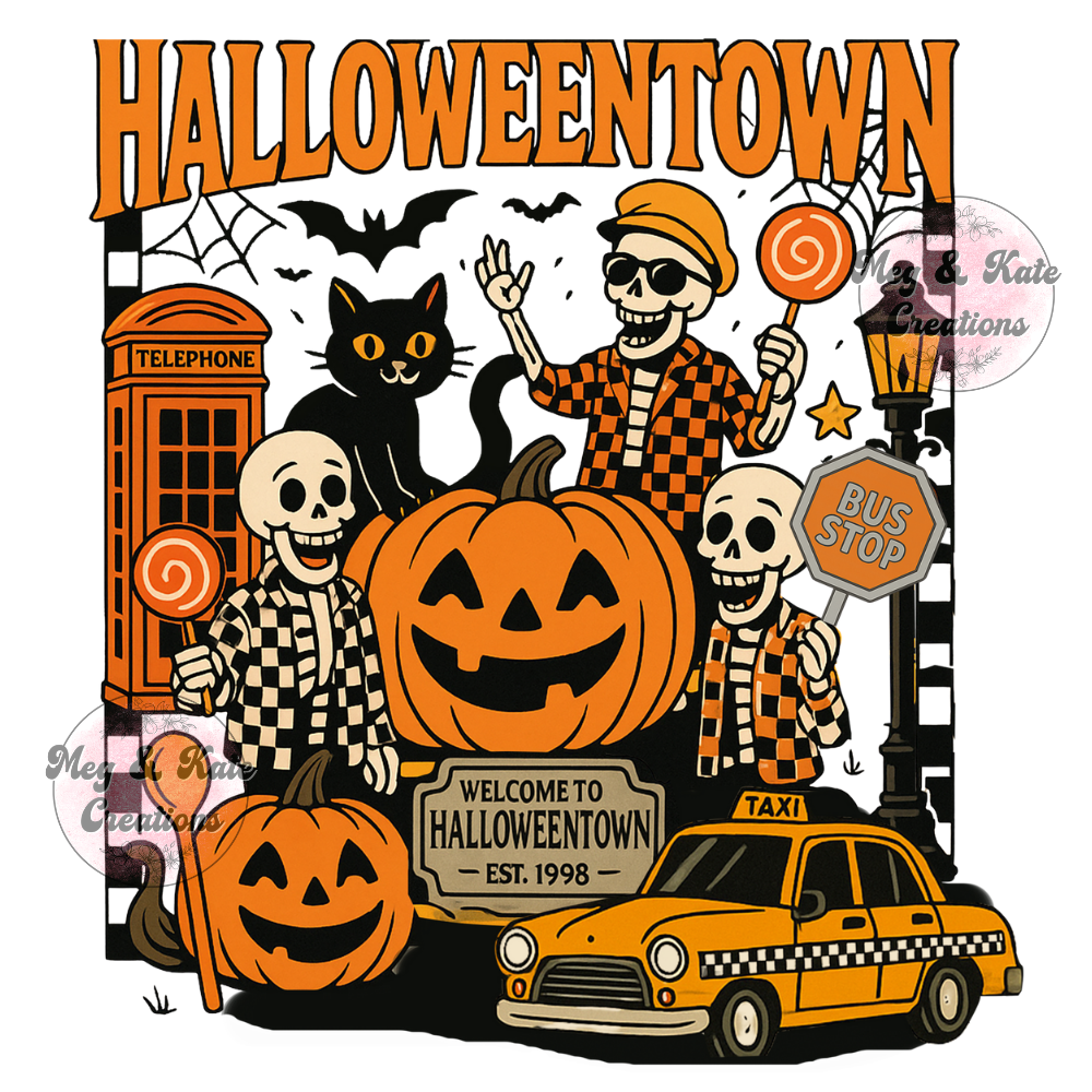 Halloweentown DTF TRANSFER