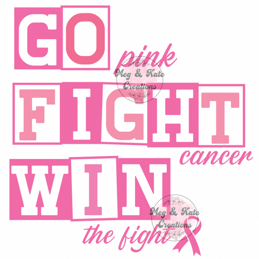 Go Fight Win DTF TRANSFER