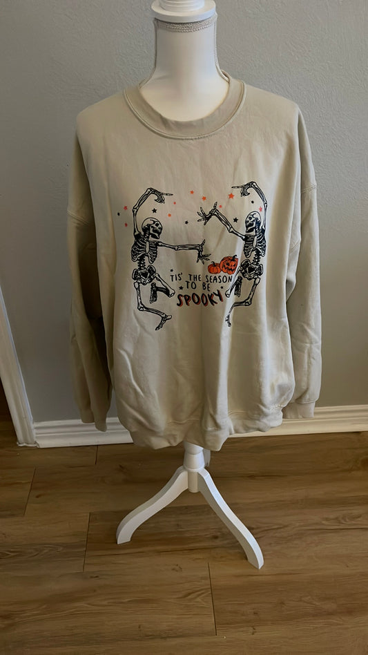 Tis the Season to be Spooky Crewneck (Size XL)