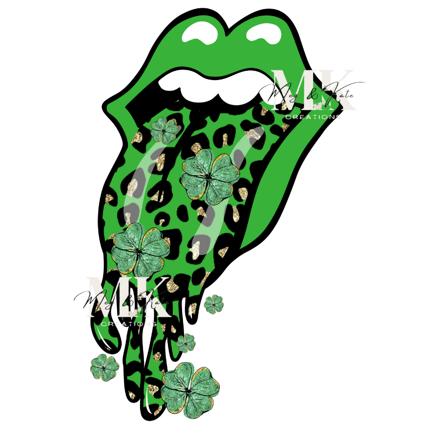 St. Pattys Mouth DTF TRANSFER