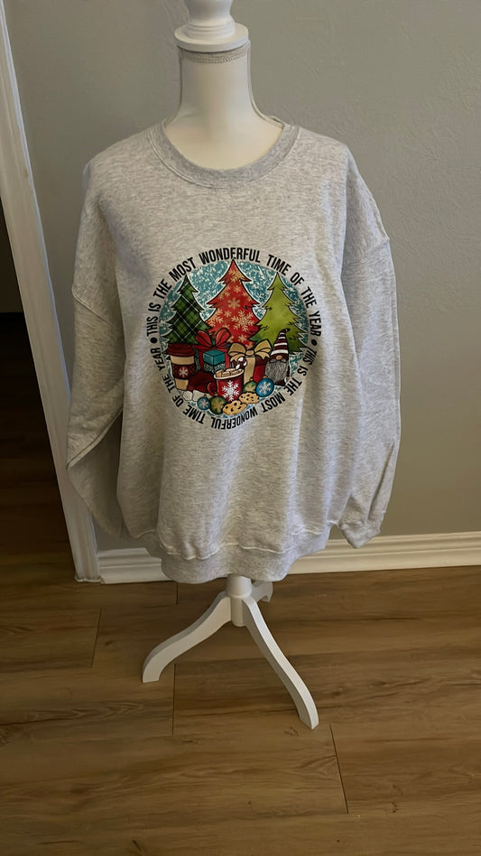 Most Wonderful Time of Year Crewneck (Size XL)