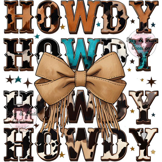 Howdy DTF TRANSFER
