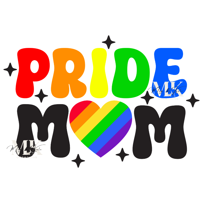 Pride Mom DTF TRANSFER