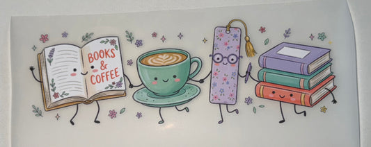 Book Lover Doodles DTF Transfer
