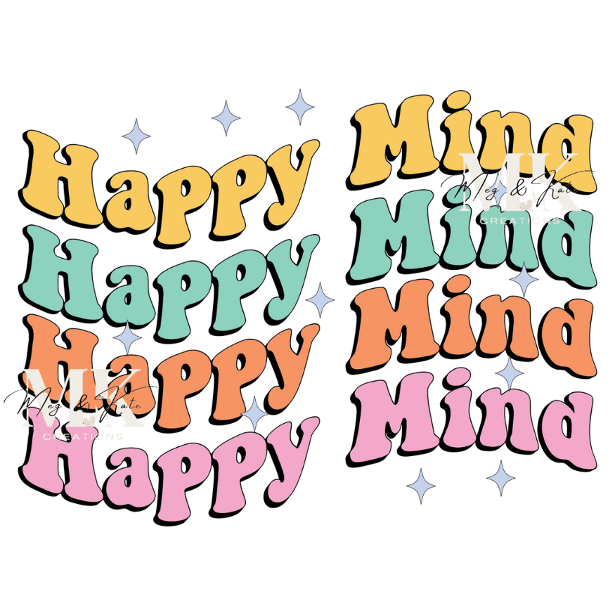 Happy Mind DTF TRANSFER