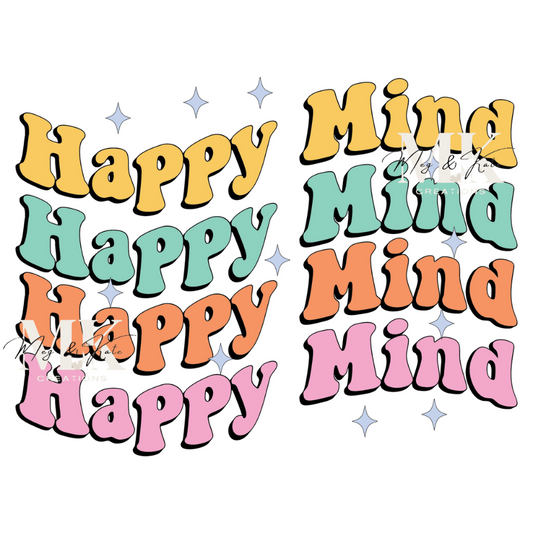 Happy Mind DTF TRANSFER