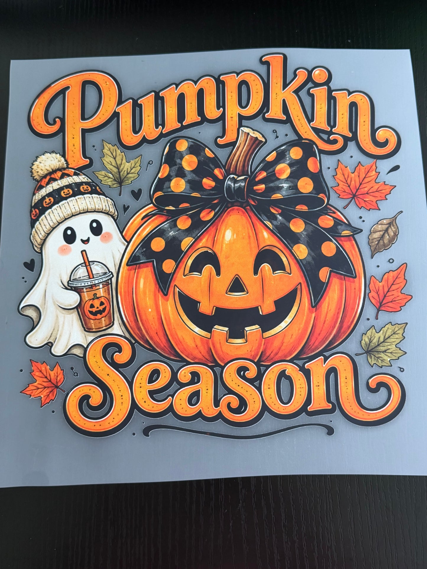 Pumpkin Season DTF Transfer