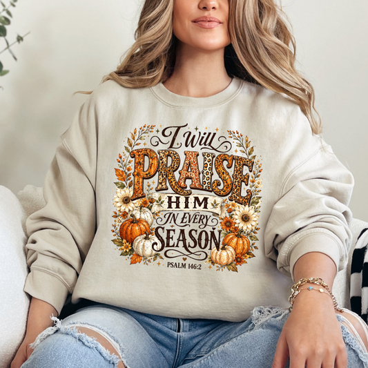 I Will Praise Him in Every Season